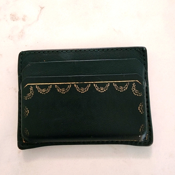 Cartier Guirlande Card Holder Green - Picture 1 of 3